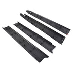 Set of 2 Bed Rail Caps for Dodge Ram 1500 (2009-2018)