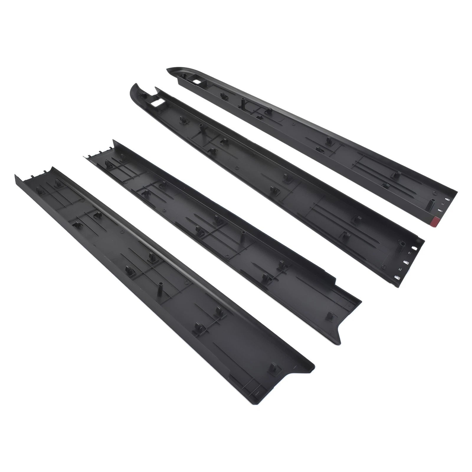 Set of 2 Bed Rail Caps for Dodge Ram 1500 (2009-2018)