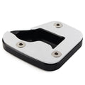 Kickstand Side Stand Extension Plate Pad for Suzuki Hayabusa (2008–2020) Silver