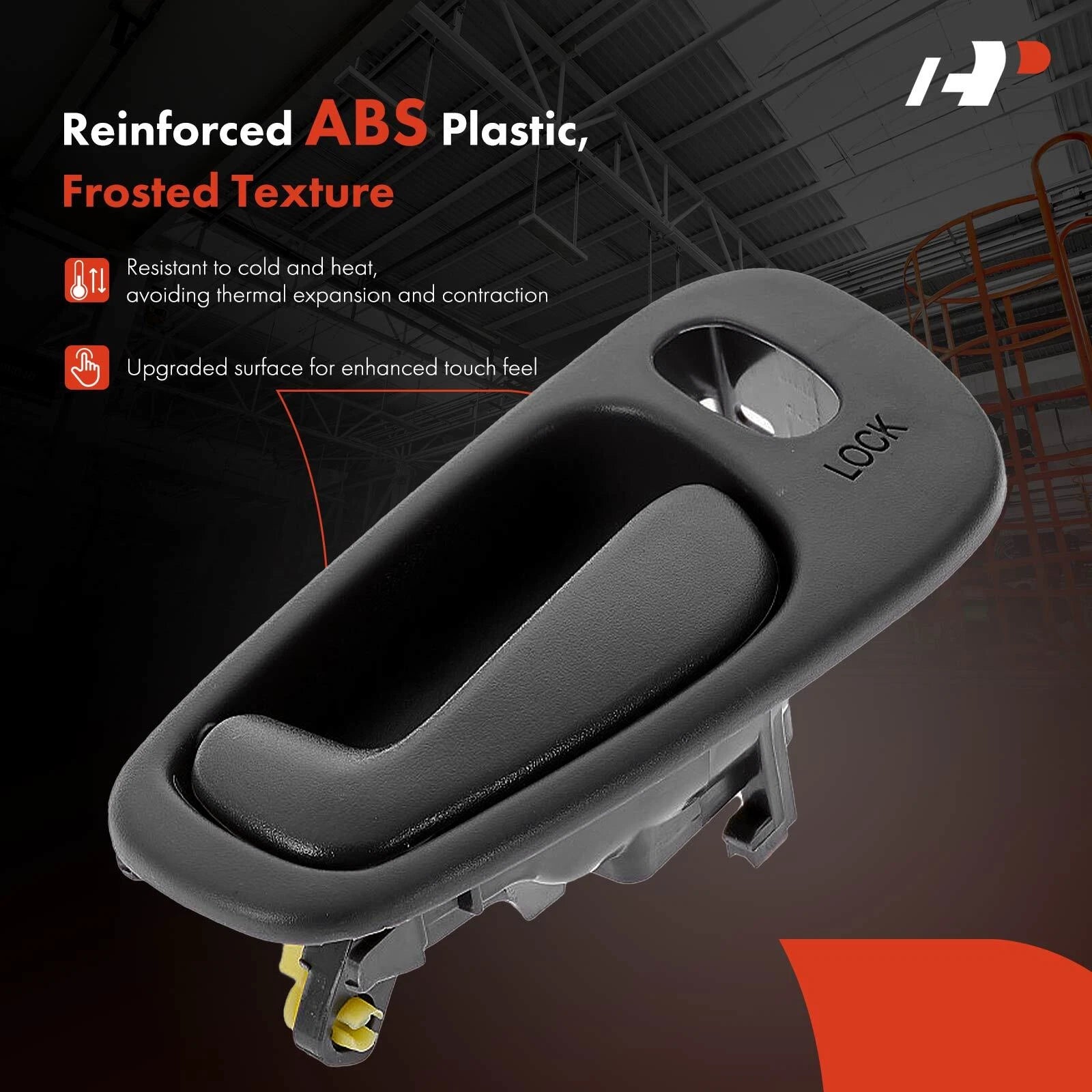 Front Left Plastic Interior Door Handle for Toyota Corolla (1998-2002)