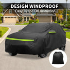 Waterproof 243D-PU Car Cover for Volkswagen T-Cross (2018–2024)