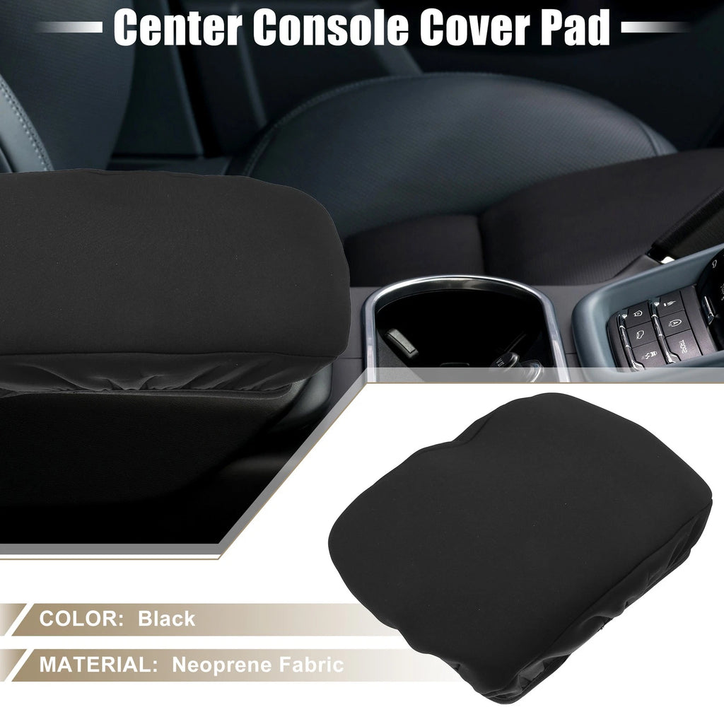 Center Console Armrest Cover for Toyota Highlander (2008–2013) Black