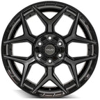 20 Inch Black Wheel with Brushed Face for Cadillac Escalade (1999–2024)