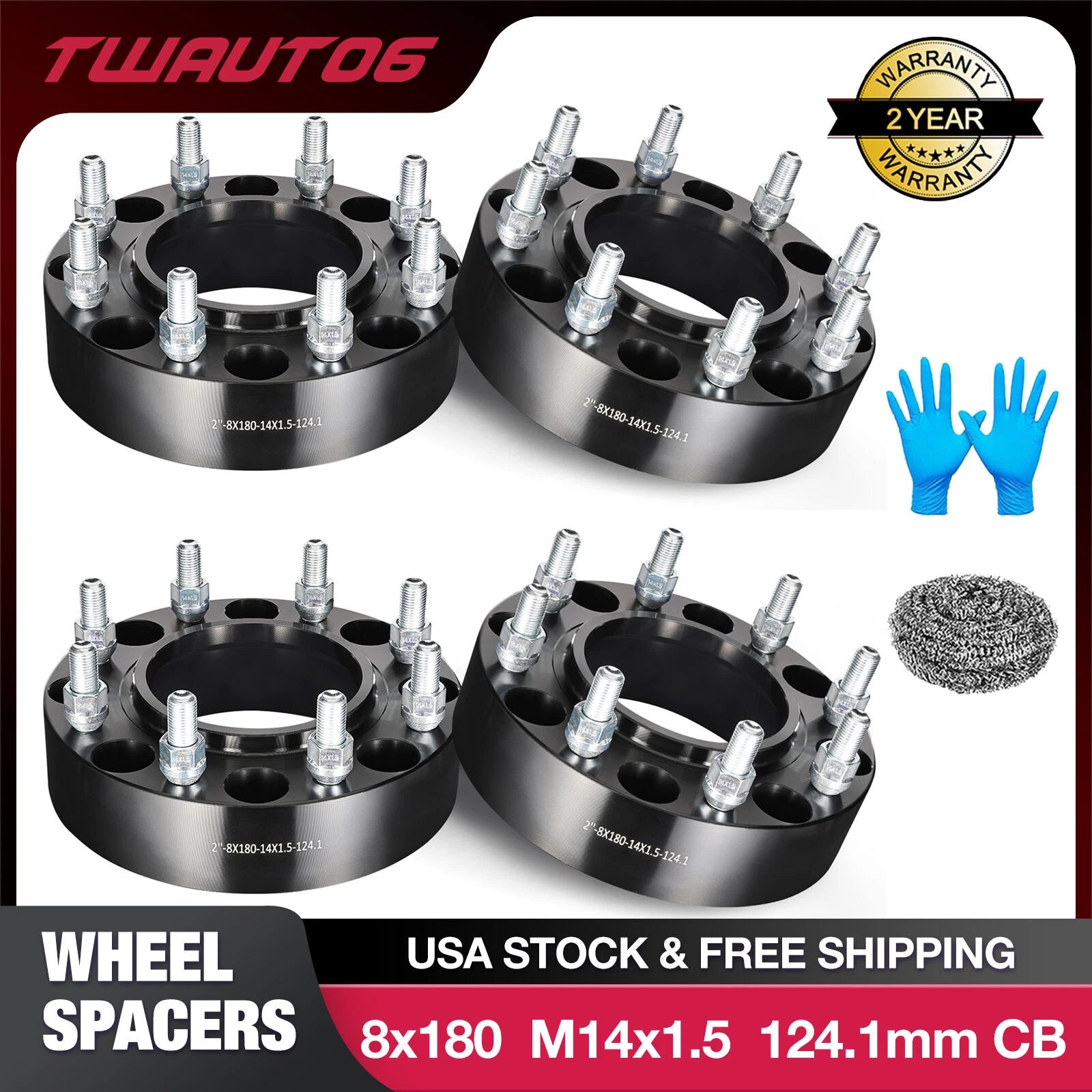 Hubcentric Wheel Spacers for GMC Sierra and Chevy Silverado (2010–2019)