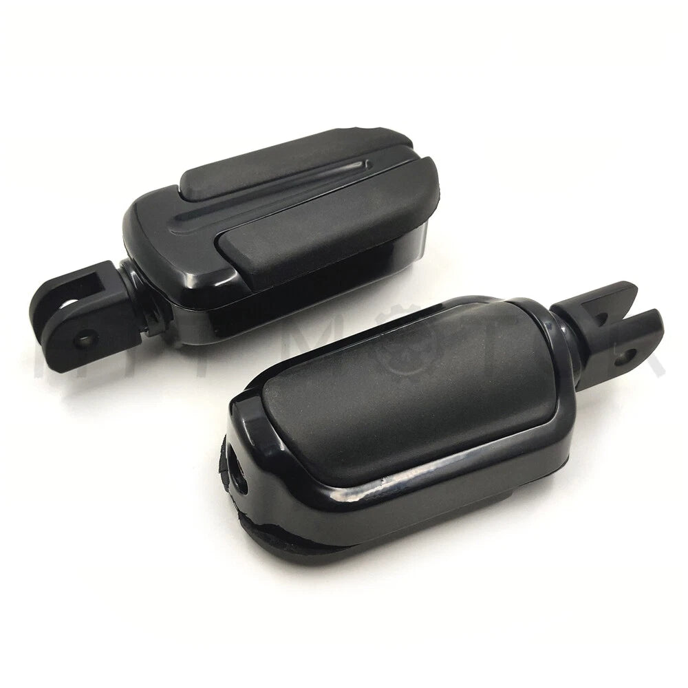 Slipstream Footpegs Black for Harley FXBB FXBR FXBRS FXLR (2018–2023)
