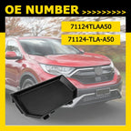 Front Grille Radar Hole Cover Trim for Honda CR-V (2020–2022) Black