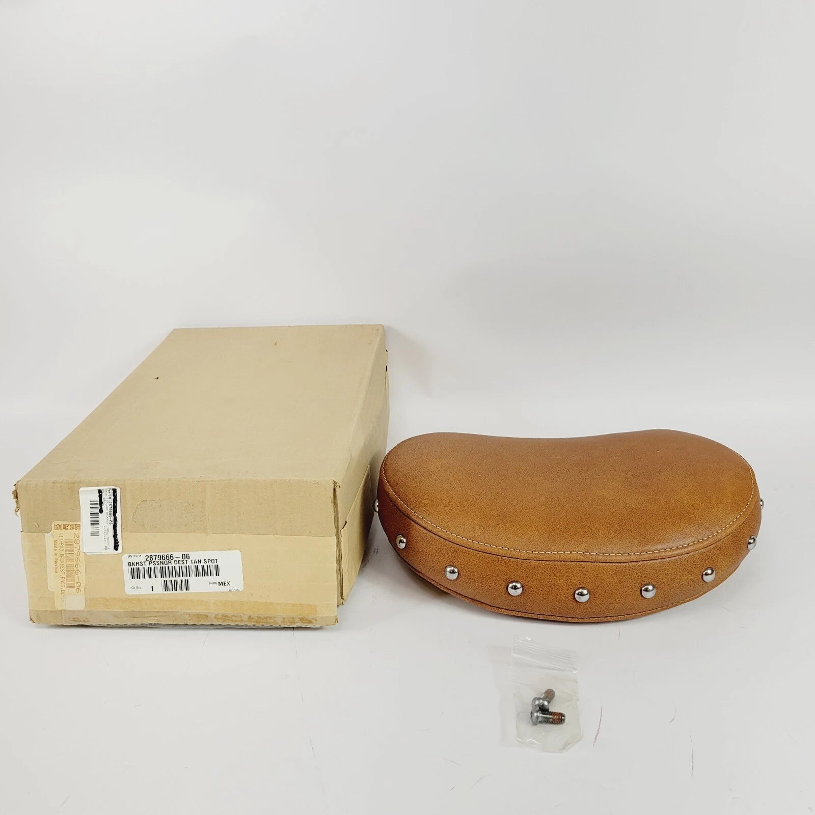 Passenger Backrest Pad with Studs for Indian Chief Chieftain Springfield (2014–2023)