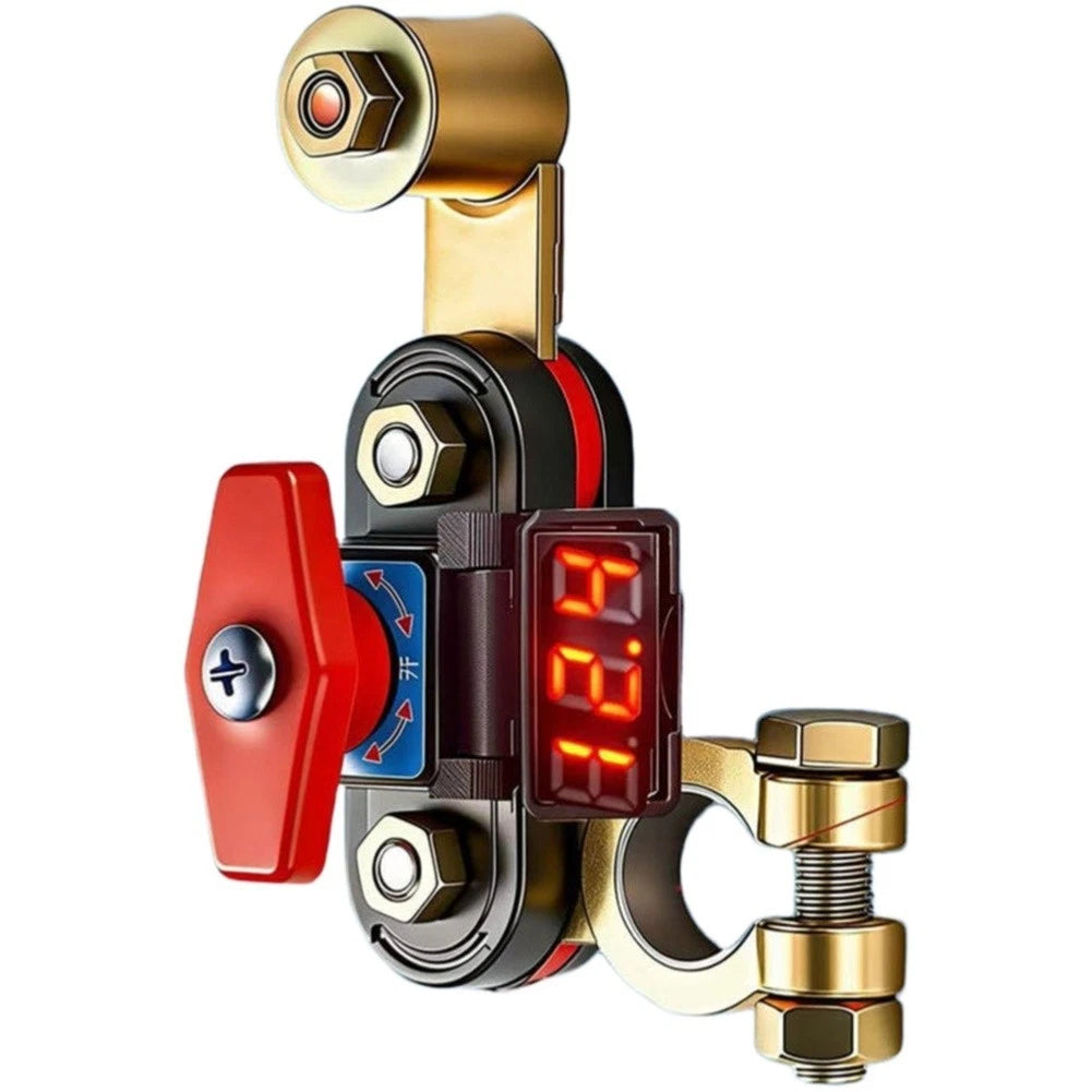 Battery Cutoff Switch for Car and Truck Batteries (No Modification Required)