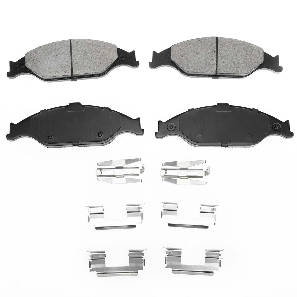8x Ceramic Brake Pads for Ford Mustang (1999-2004)