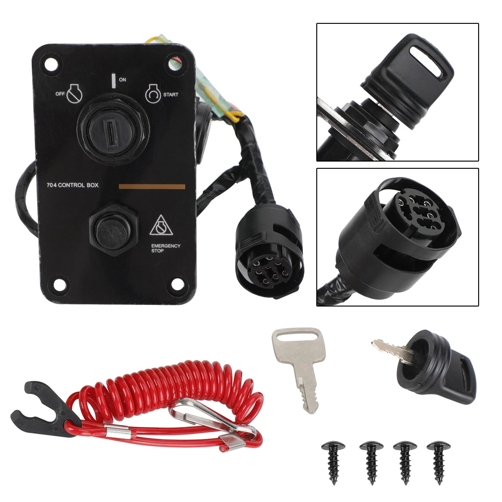 Engine Switch Panel for Yamaha Outboard Motors (704-82570-08-00)