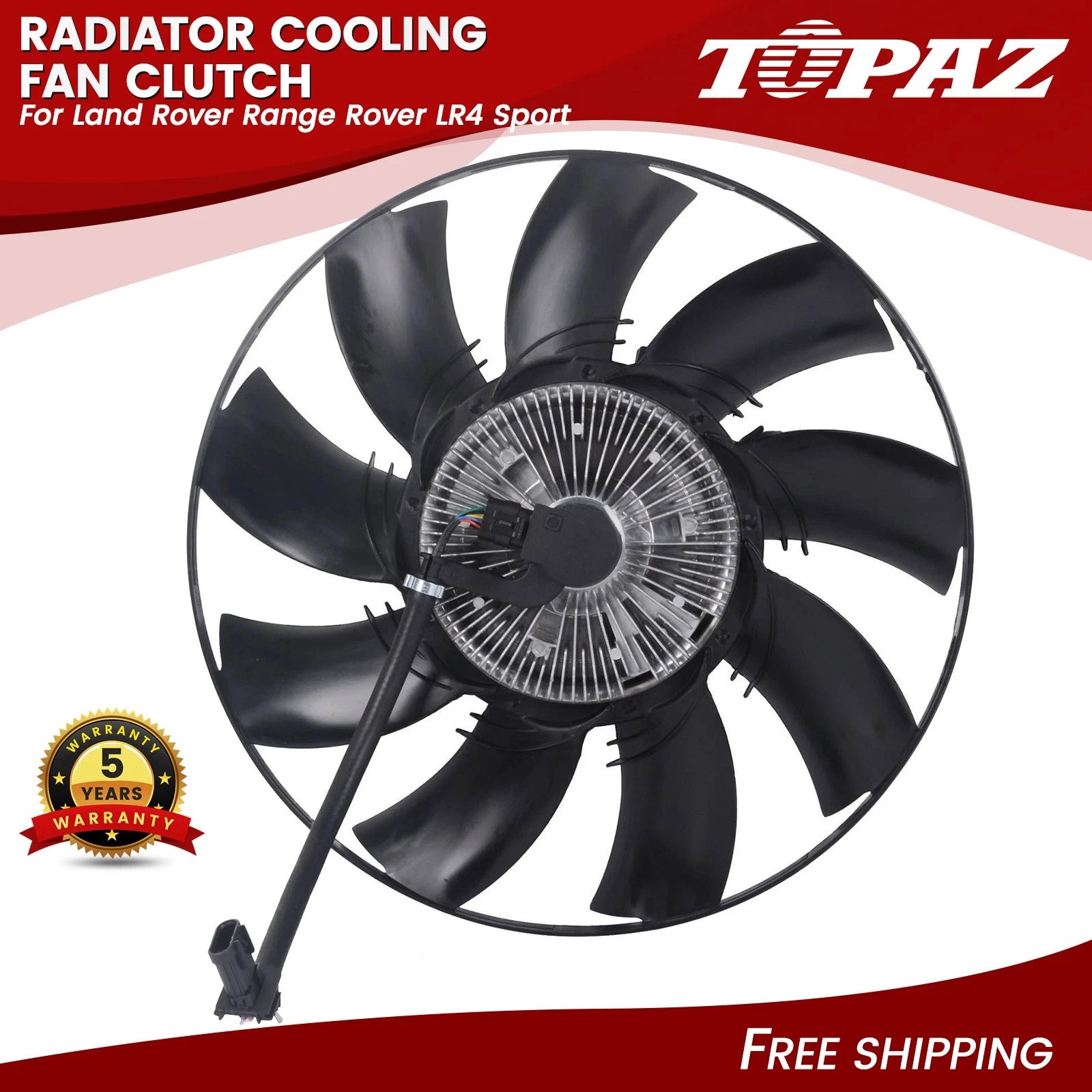 Radiator Cooling Fan Clutch for Land Rover Range Rover LR4 (2010–2012)