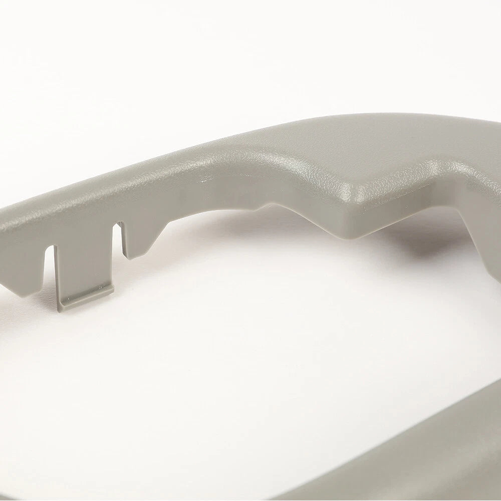 Set of 2 Inner Door Handle Bezels for Chevy GMC Truck (95–99) Gray