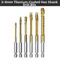 6-Piece HSS Grooving Saw Bits for Wood Metal Applications