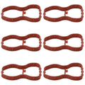 Set of 6 Engine Intake Manifold Gaskets for BMW F10 535d F15 X5 (2011–2019)