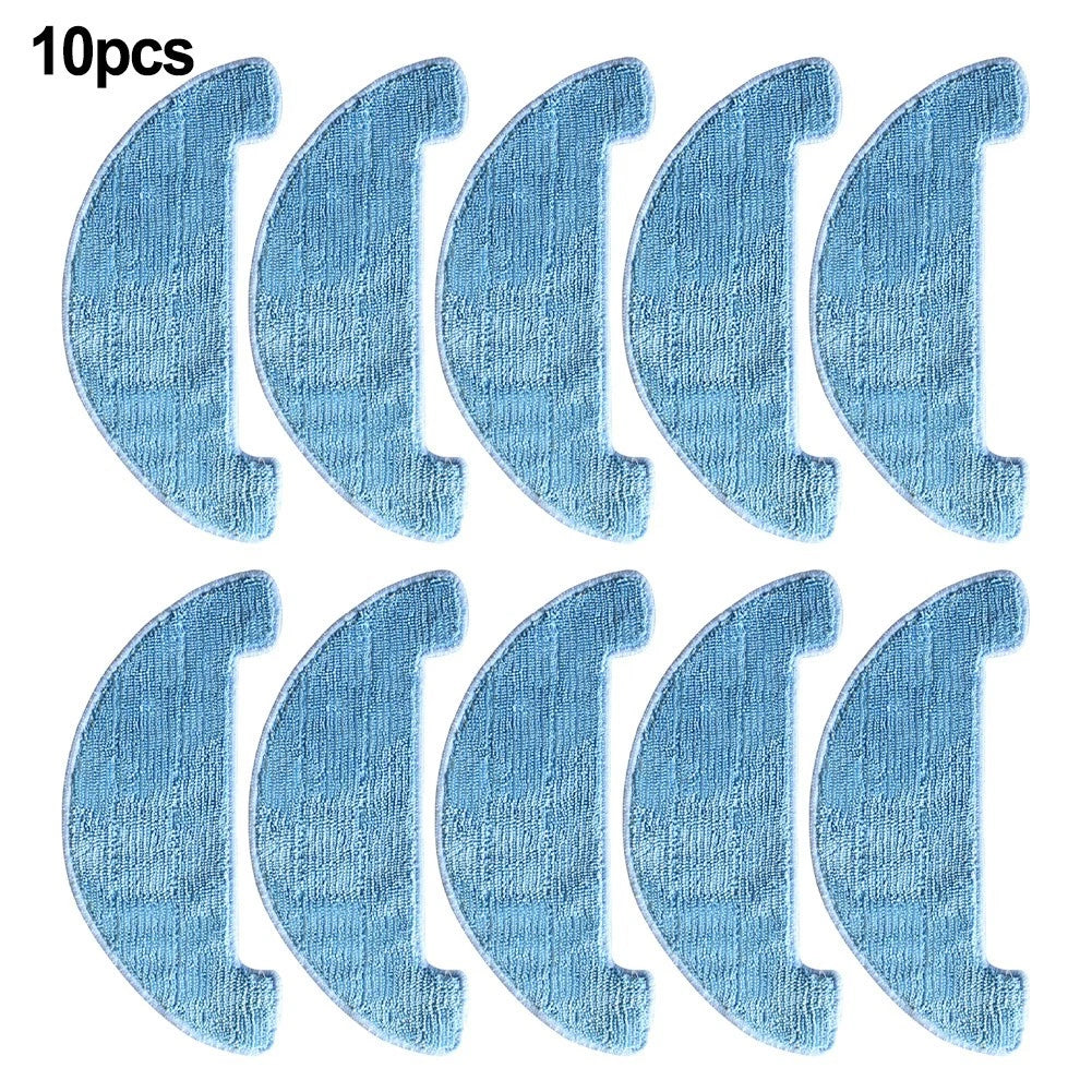 Set of 10 Mop Cloths for 360 P7 Robot Vacuum (Compatible Parts)