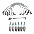 Denso 8mm Wire Set & 6 Iridium Power Spark Plugs Kit for Mazda B3000 (1994–2006)