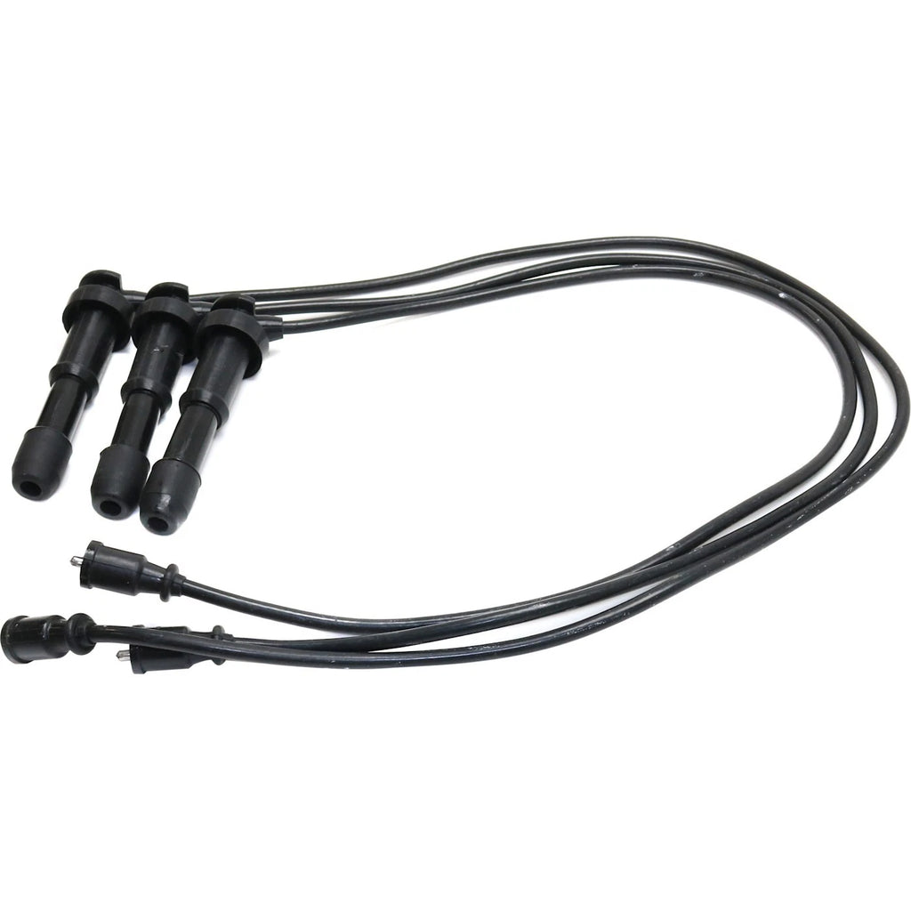 Set of 3 Spark Plug Wires for Kia Sorento Sedona (2002–2005)