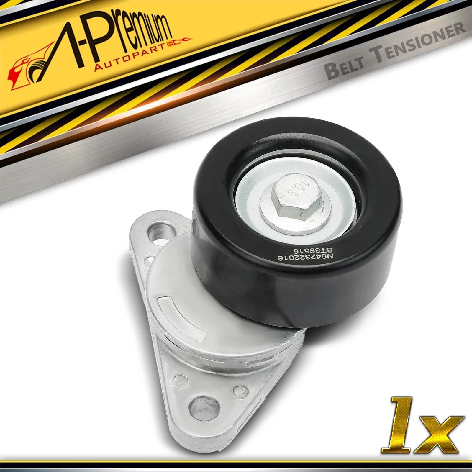 Belt Tensioner with Pulley for Chevy Colorado Blazer GMC Canyon 
