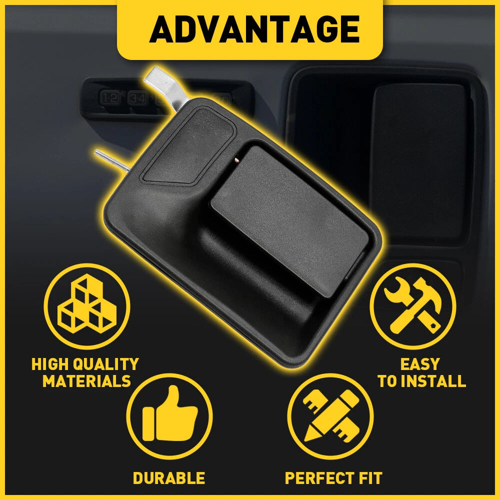 Outer Door Handle for Ford F-250 Super Duty (1999–2016) Passenger Right Rear