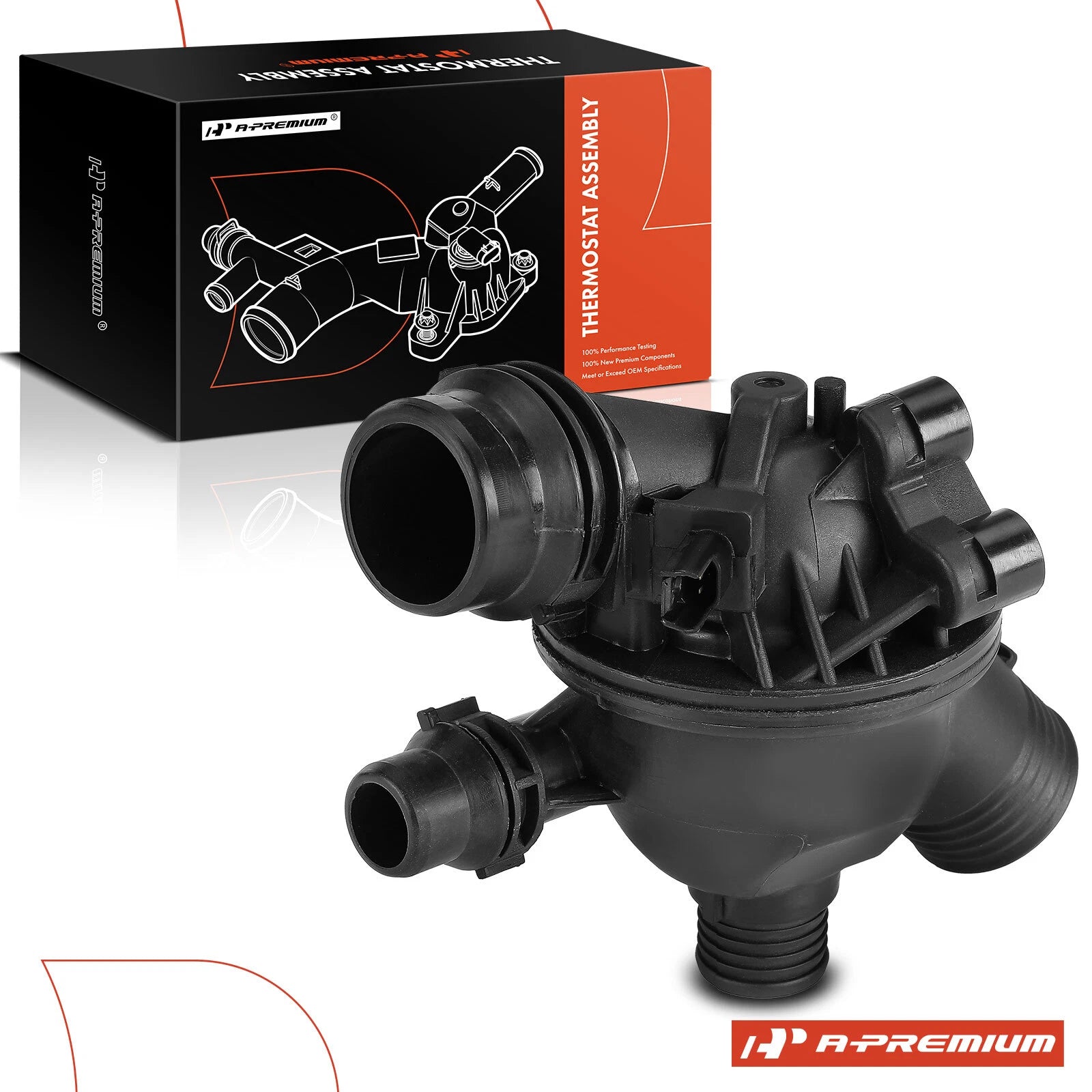 Engine Coolant Thermostat with Housing for BMW 1 Series (2004–2013)