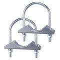 U-bolts antenna clip for mast/tube/pipes/pole heavy duty mounting