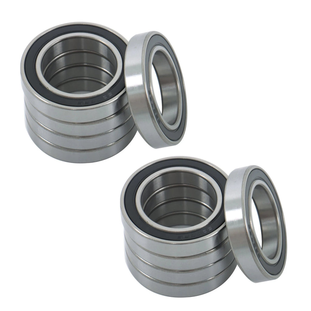 Set of 10 Deep Groove Ball Bearings 35x55x10mm Double Rubber Seals