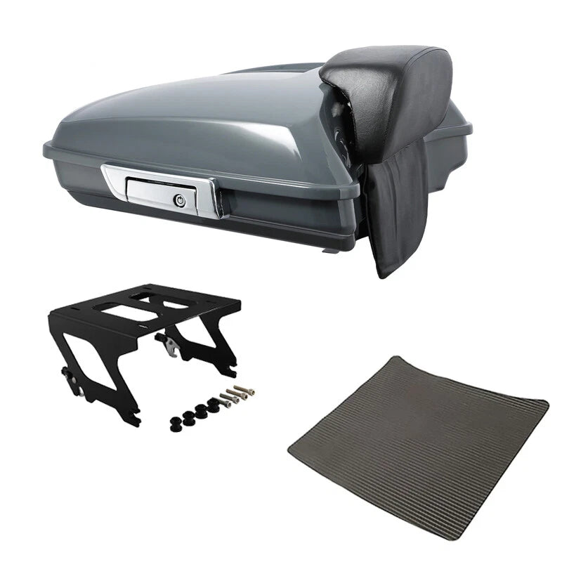 Razor Trunk Pad for Harley Low Rider (2018–2025) Gunship Gray