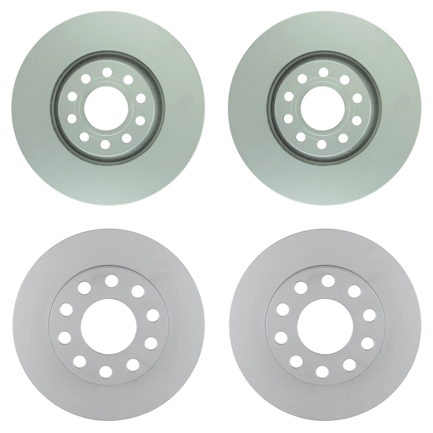 Set of 4 Bosch QuietCast Disc Brake Rotors & Pads for Audi A4 Quattro