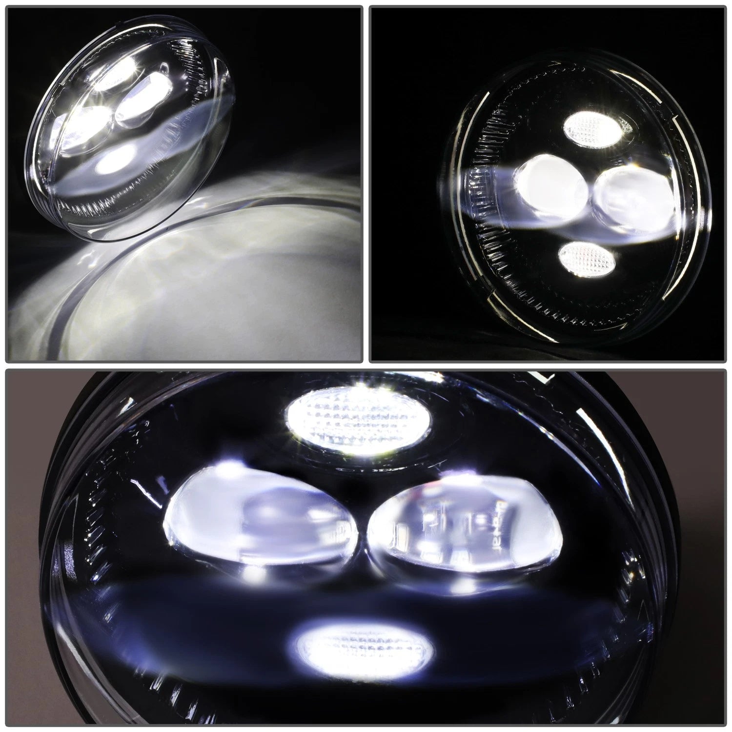 LED Projector Fog Light Lamps for GMC Sierra 1500 2500HD 3500HD (2007–2014)