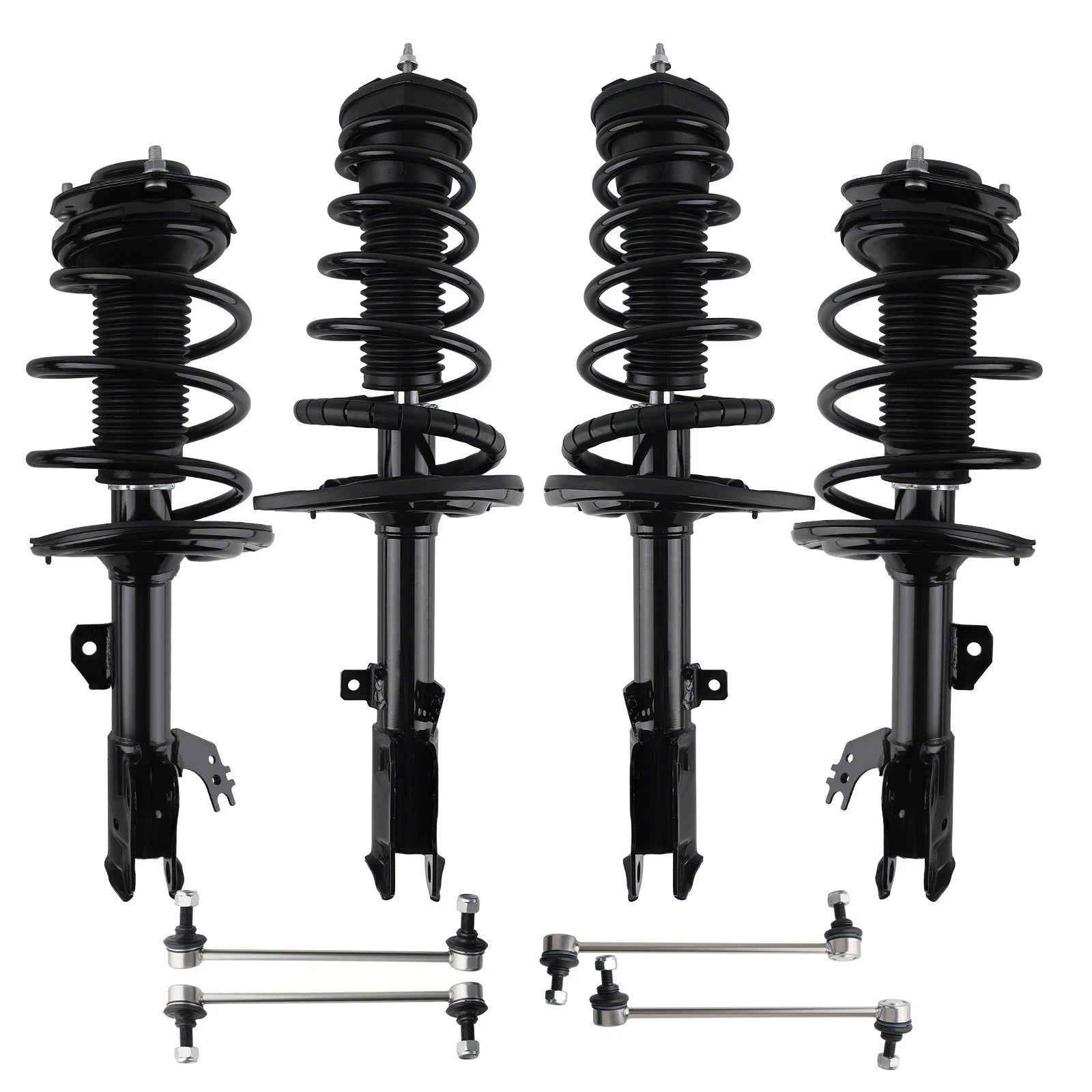 Suspension Kit with Struts & Sway Bar Links for Toyota Camry (2012-2017)