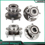 Set of 4 Front Rear Wheel Bearing Hub for Subaru Ascent (2019–2020), Legacy (2015–2020)