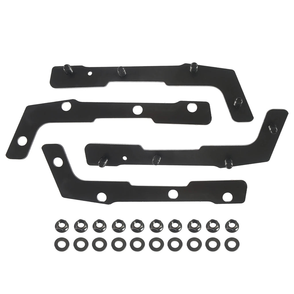 Chrome Front Bumper for Chevy Silverado 2500 HD (2015–2019) with Fog Light Holes