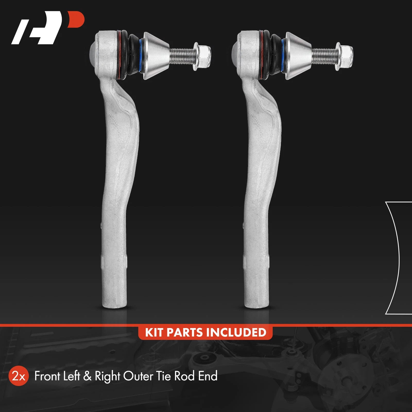 2X Outer Tie Rod End for Mercedes-Benz S450 S560 S550 (2014–2020)