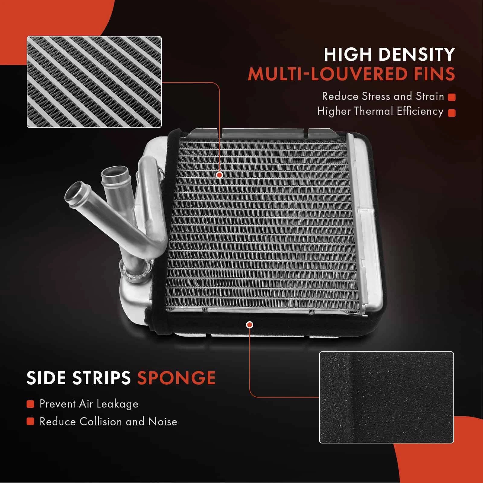 HVAC Heater Core for Chevrolet Camaro (1982–1992) Pontiac Firebird (1982–1992)