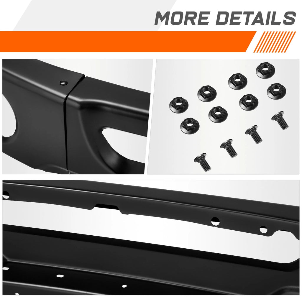Tape-On Side Window Visors for Ford F-150 F-250 (1997–2004)