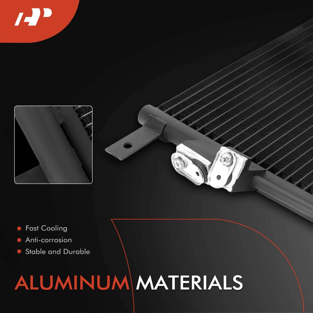 A/C Condenser with Receiver Drier & Bracket for Jeep Compass (2023-2024)