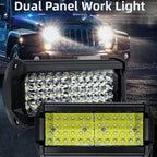 7 Inch LED Work Light Bar for Trucks SUVs Motorcycles Boats (IP67 Waterproof)