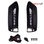Set of 2 Front Bumper LED Fog Light Assembly for Honda Accord (2018–2019)