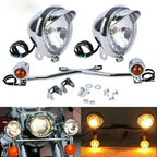 ABS Passing Turn Signal Lights Bar for Yamaha Road Star XV 1600 1700
