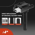 2X Ignition Coil & 4X Iridium Spark Plug for Chevy Metro (1999-2001)