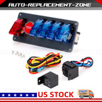 Ignition Switch Panel for Car Racing (LED, 12V)