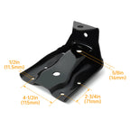 Rear Leaf Spring Hanger Shackle Bracket Kit for Chevy Silverado Sierra (1999–2014)