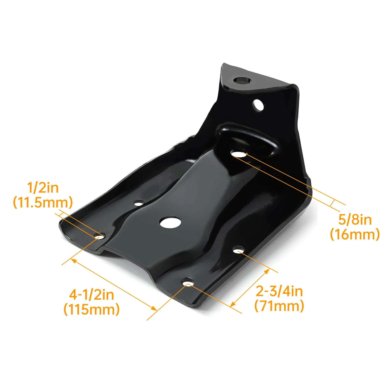 Rear Leaf Spring Hanger Shackle Bracket Kit for Chevy Silverado Sierra (1999–2014)