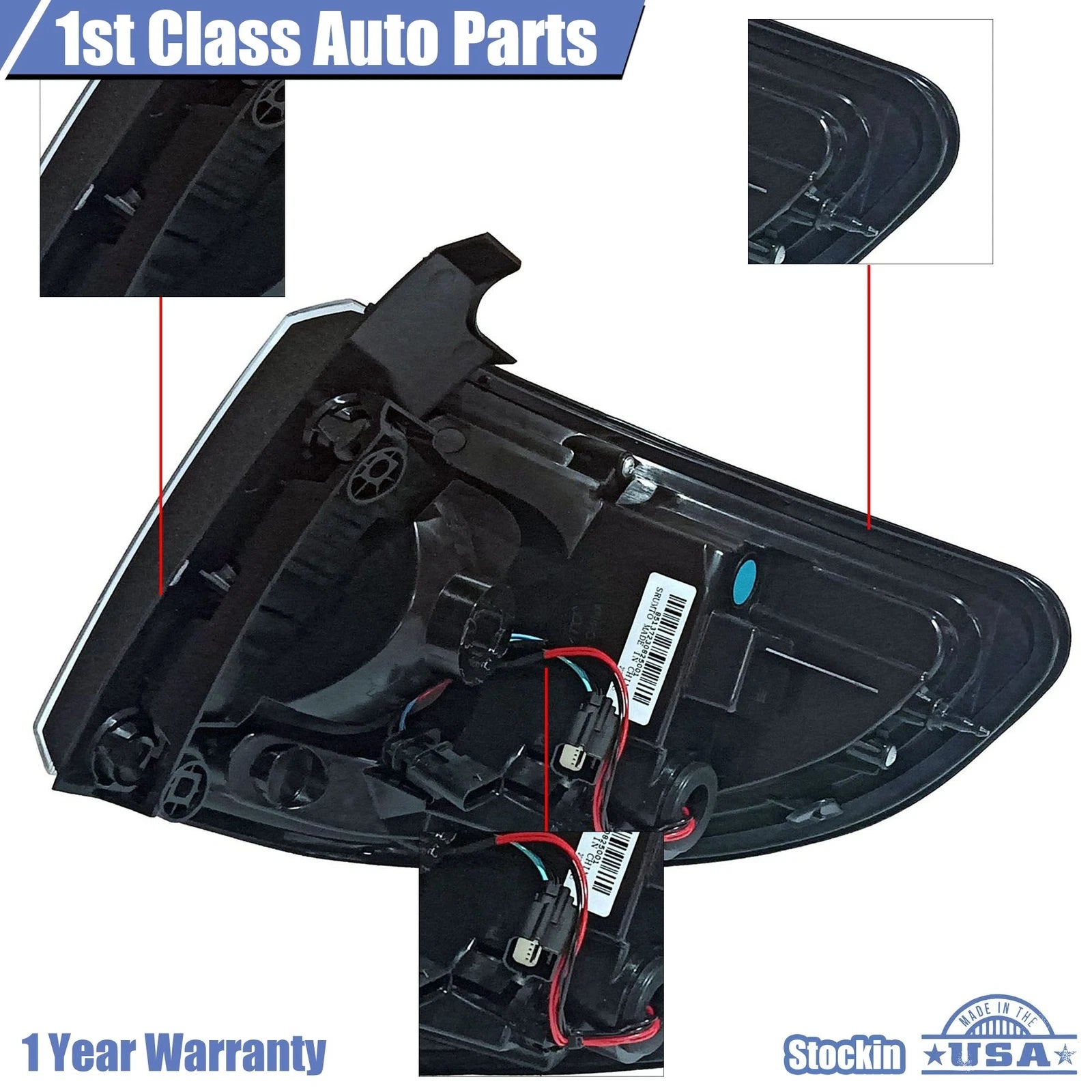Left Driver Tail Light for GMC Acadia (2013-2017)