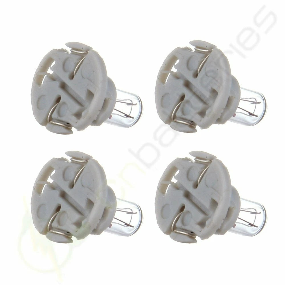 10X T5 Neo Wedge Bulbs for Car A/C Climate Control Dash Lights (Universal)