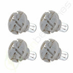 10X T5 Neo Wedge Bulbs for Car A/C Climate Control Dash Lights (Universal)