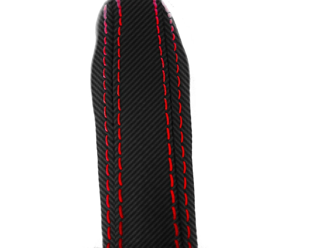 E Brake Boot Cover for Honda Civic (2006–2011) PVC Carbon Red Stitch