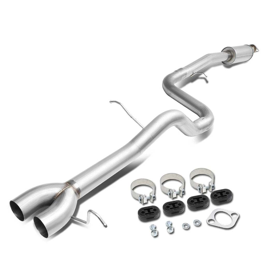 Stainless Dual 3"OD Catback Exhaust System for Ford Fiesta ST (2014–2018)