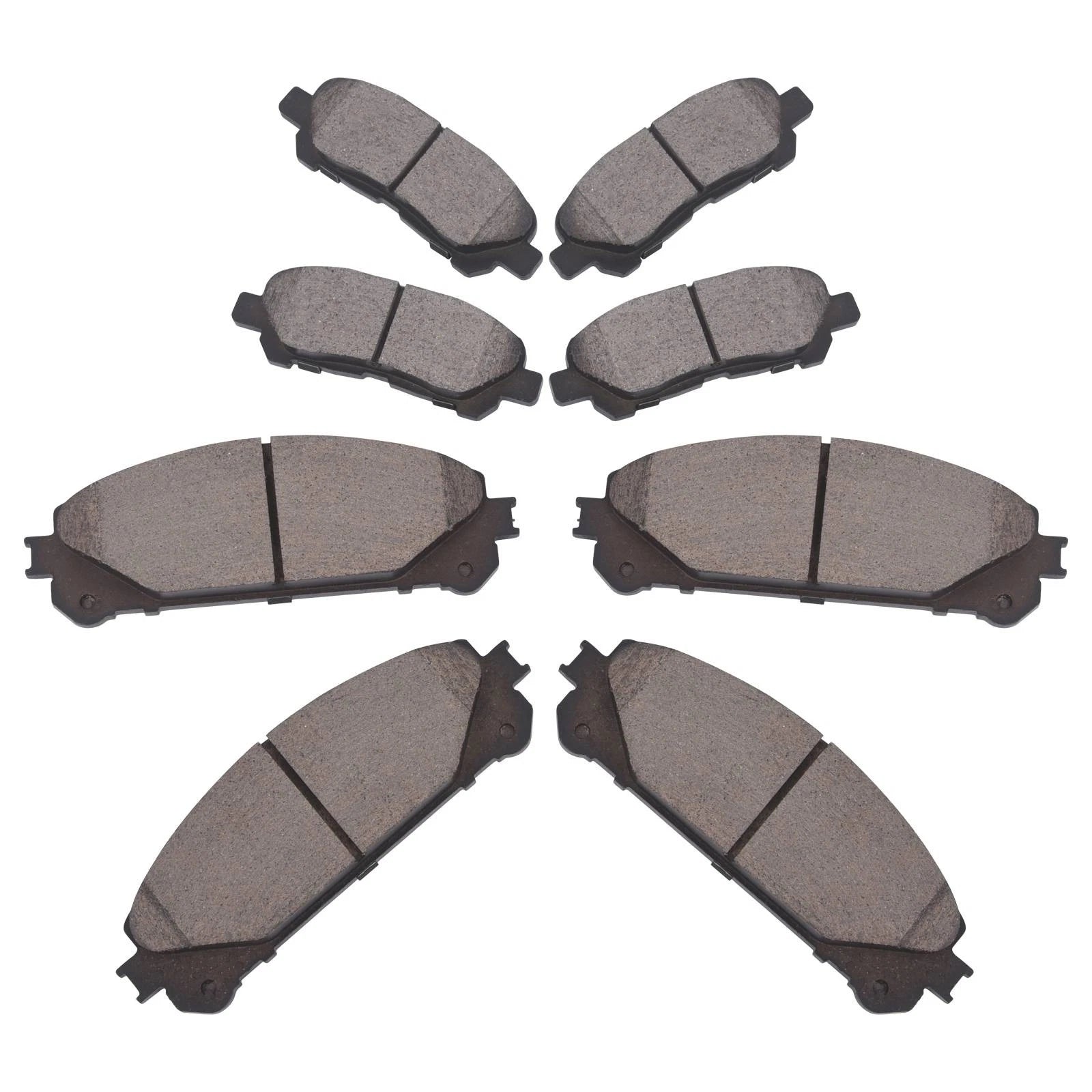 Ceramic Disc Brake Pads for Toyota Highlander (2008–2013)