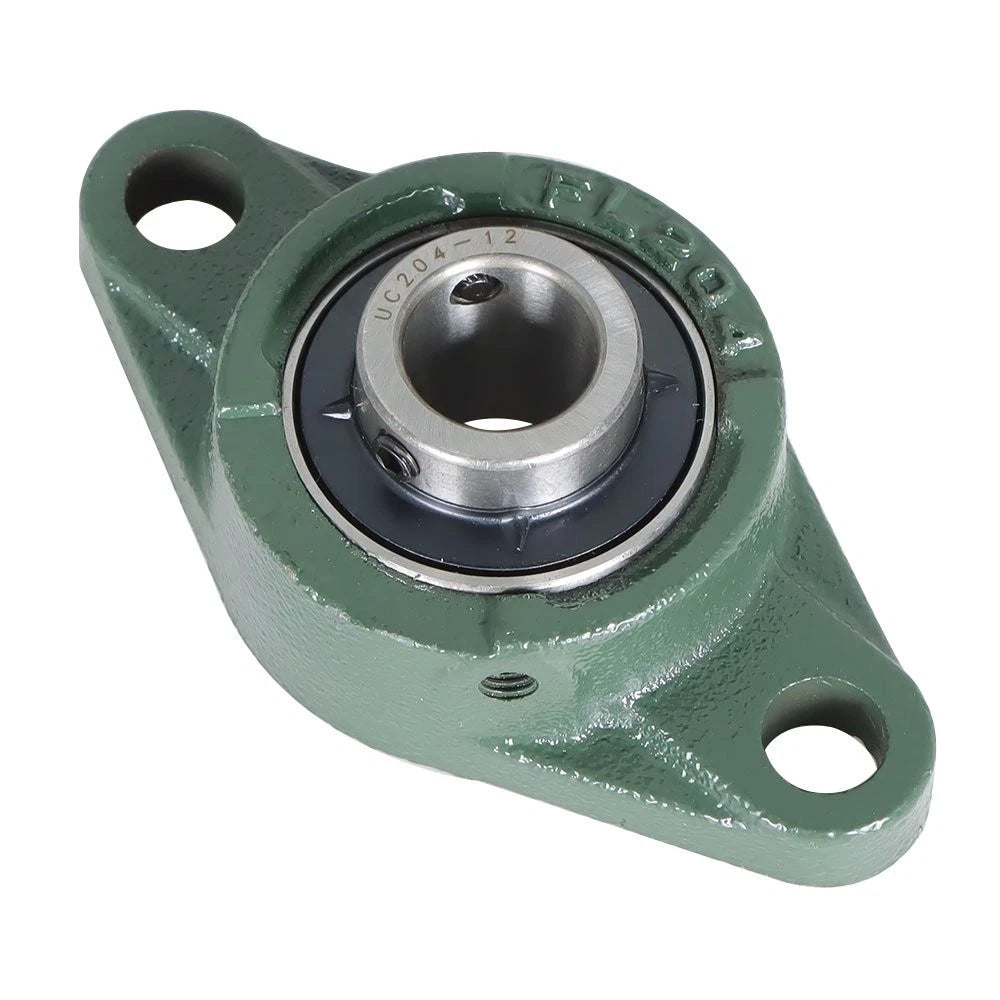 Set of 10 Pillow Block Flange Bearings for UCFL204 (3/4" Bore)